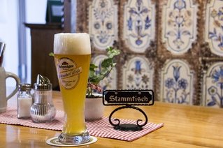 Glas Weißbier